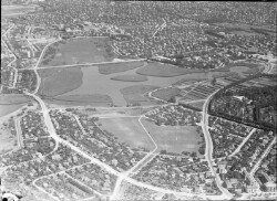 thumbnail: Skråfoto fra 1946-1969 taget 217 meter fra Støvnæs Allé 48