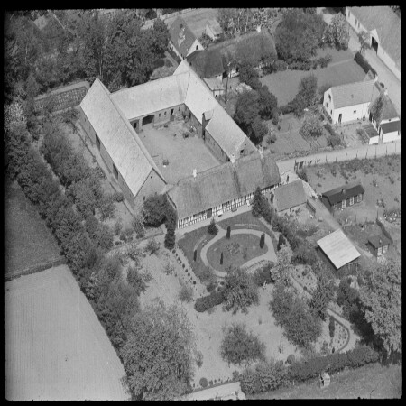 Skråfoto fra 1939 taget 64 meter fra Sydmarksvej 5