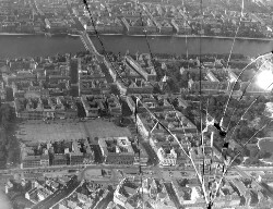 thumbnail: Skråfoto fra 1932-1950 taget 116 meter fra Gothersgade 143, 1. 1