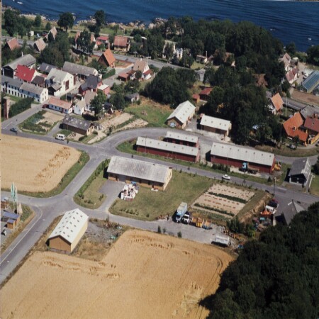 Skråfoto fra 1990 taget 45 meter fra Industrivej 4