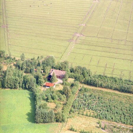 Skråfoto fra 1990 taget 2 meter fra Pallesdamvej 18