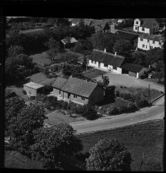 thumbnail: Skråfoto fra 1955 taget 31 meter fra Skuderløse Bygade 6