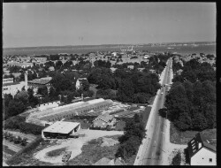 thumbnail: Skråfoto fra 1957 taget 132 meter fra Æblehaven 7